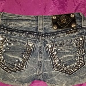 Womens miss me shorts